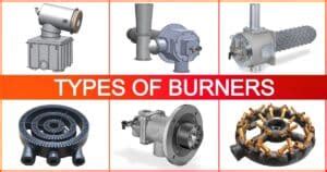 different burner types